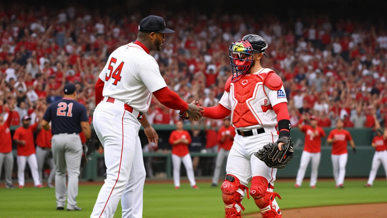 Aroldis Chapman Saves Red Sox in Game 1 Wild Card Win at Yankee Stadium